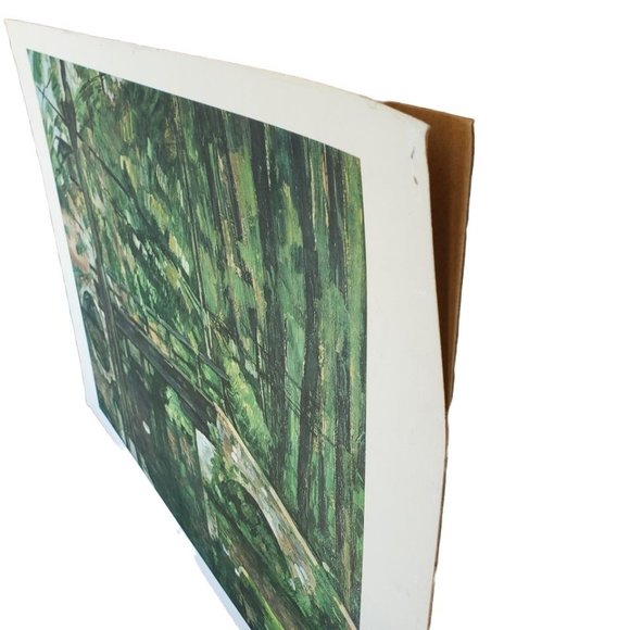 "Le Pont de Maincy (The Bridge of Maincy)" 1879 by Paul Cézanne Lithograph Print - Picture 10 of 11